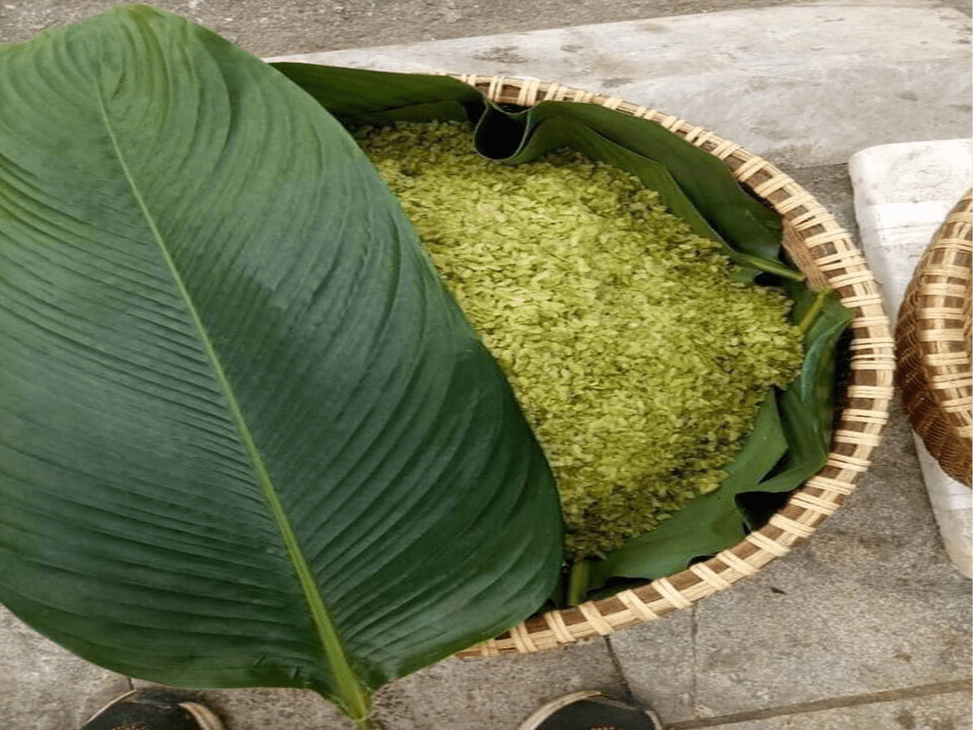 Đến Bắc Hà Lào Cai thưởng thức hương cốm thơm nồng