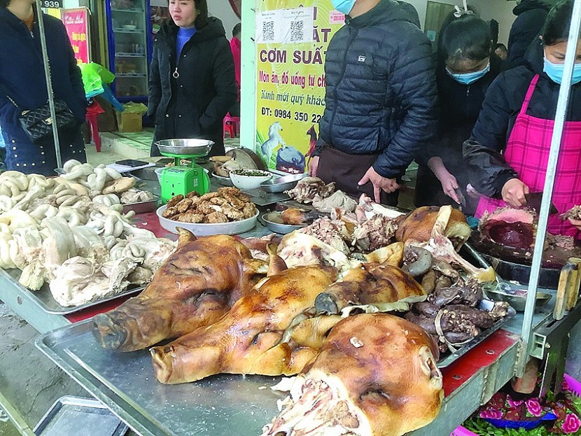 Mang cả mùa xuân Bắc Hà về xuôi Mang cả mùa xuân Bắc Hà về xuôi