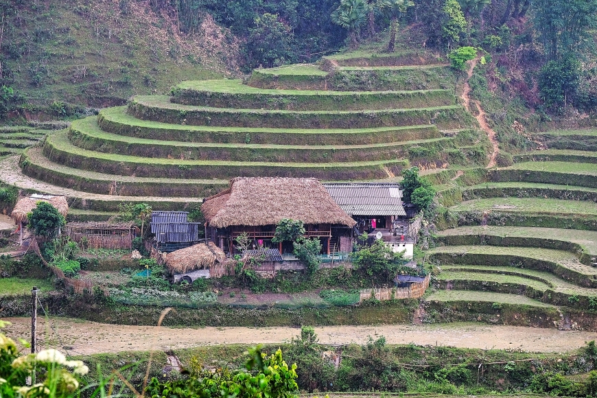 Bản Liền (Bắc Hà) Bức tranh thiên nhiên hùng vĩ, trù phú Bản Liền (Bắc Hà) Bức tranh thiên nhiên hùng vĩ, trù phú