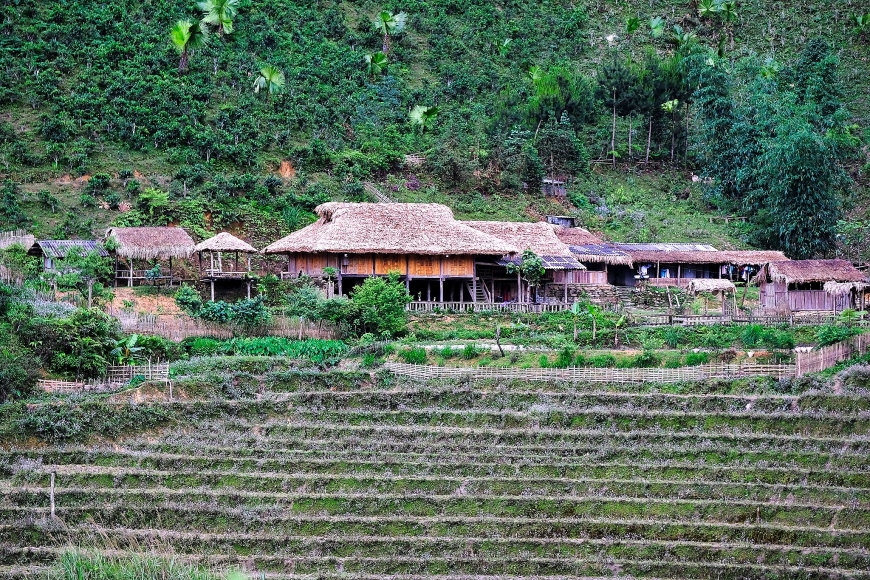 Bản Liền (Bắc Hà) Bức tranh thiên nhiên hùng vĩ, trù phú Bản Liền (Bắc Hà) Bức tranh thiên nhiên hùng vĩ, trù phú